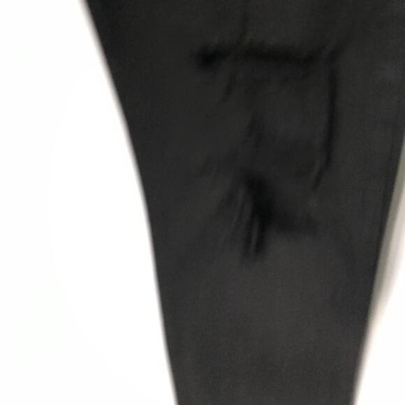 Levi Jeans Mens Black Red Tab Distressed Straight Zip Button Front Size 36 30 - Picture 7 of 10